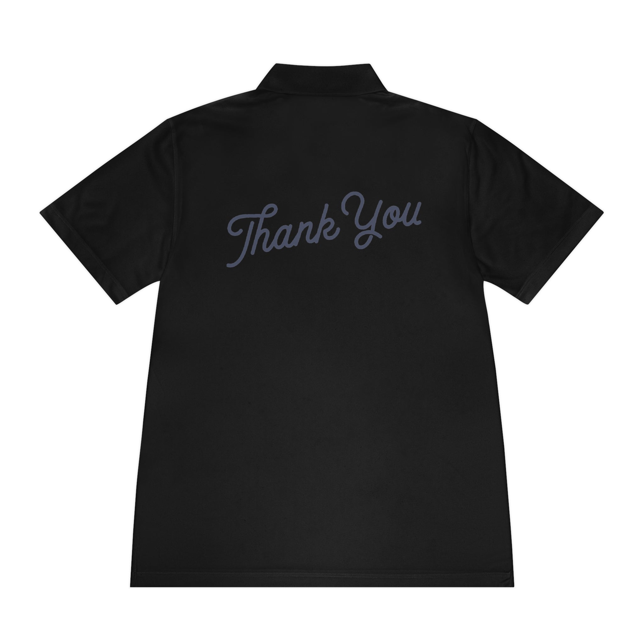 Thank You Poloshirt - Herren Sport Kurzarm Golf Polo