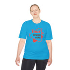 Thank You Moisture-Wicking Tee — Comfortable Athletic Shirt with Back Script