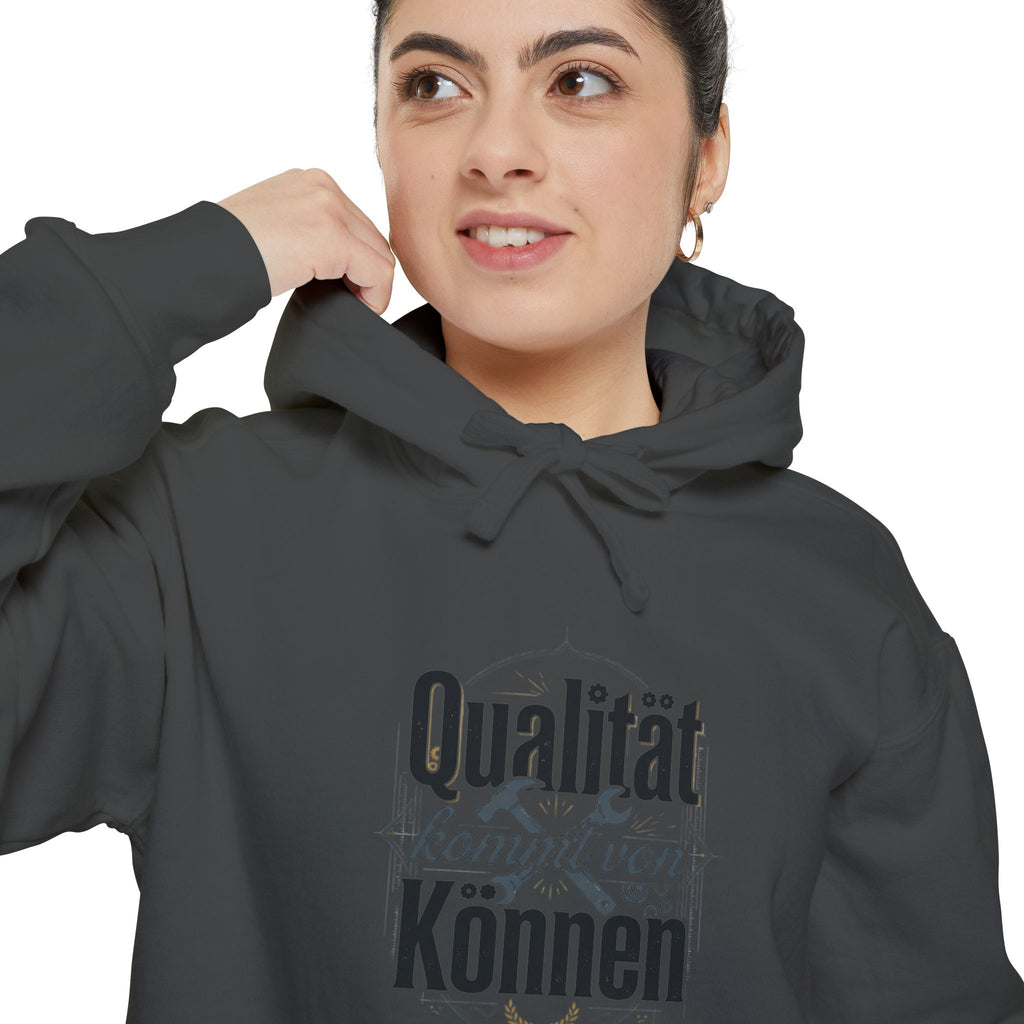 Qualität Kommt Von Können Hoodie – German Pride Graphic Pullover