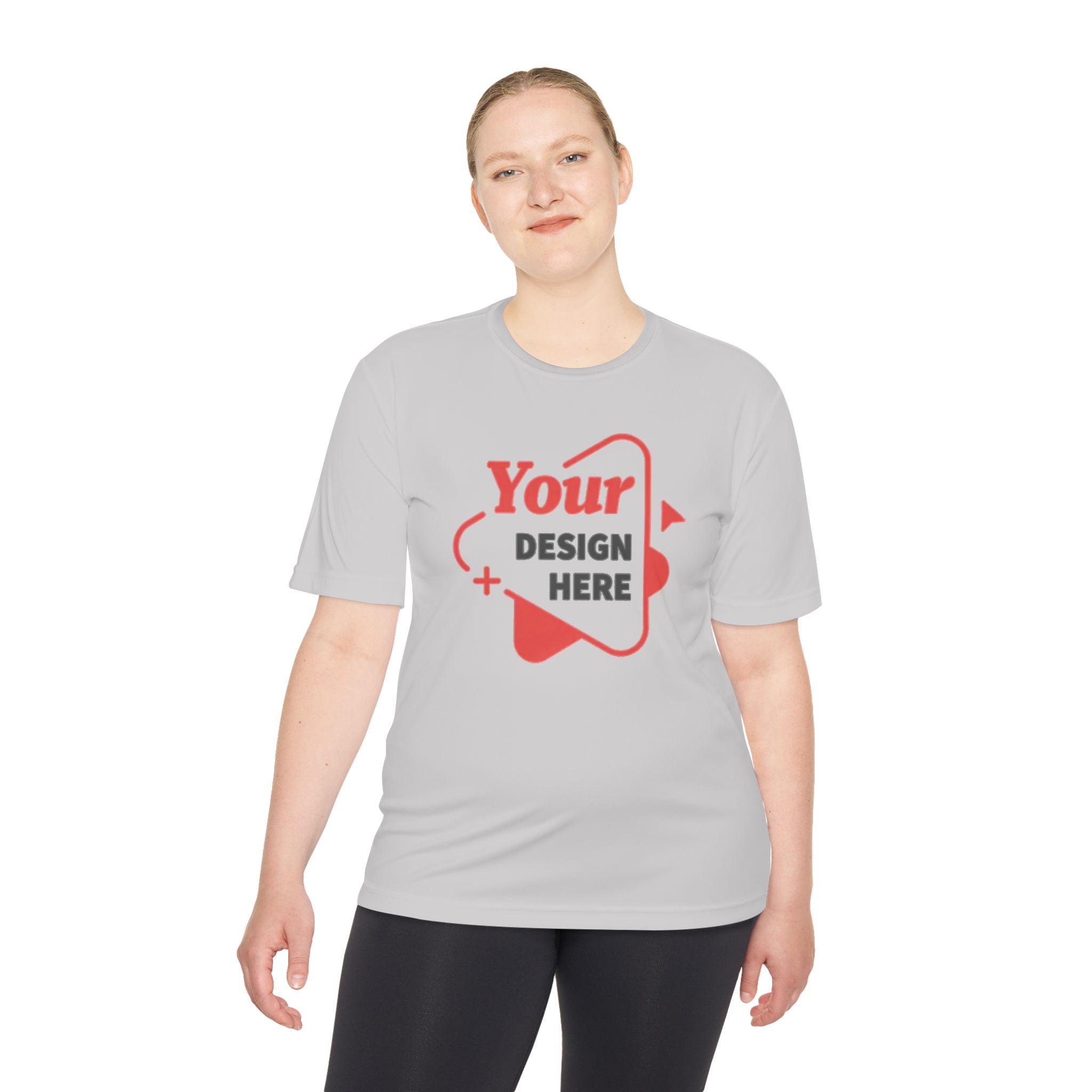 Thank You Moisture-Wicking Tee — Comfortable Athletic Shirt with Back Script
