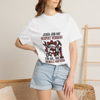 Craftsman Respect T-Shirt — "Jeder Job hat Respekt verdient" German Trades Tee