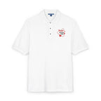 Embroidered Floral Pocket Polo — "You're Gonna Be Okay"