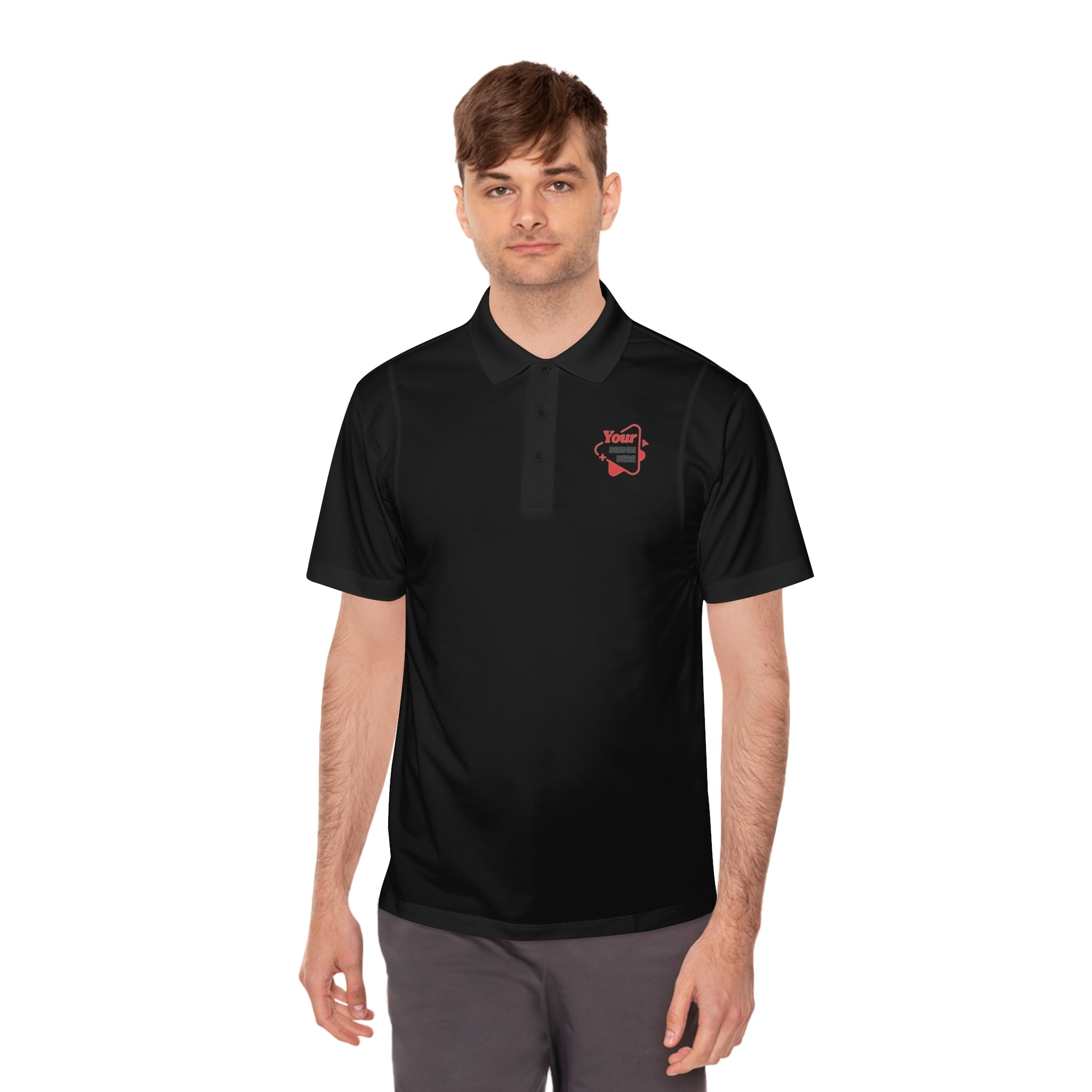 Thank You Poloshirt - Herren Sport Kurzarm Golf Polo
