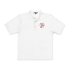 Embroidered Floral Pocket Polo — "You're Gonna Be Okay"