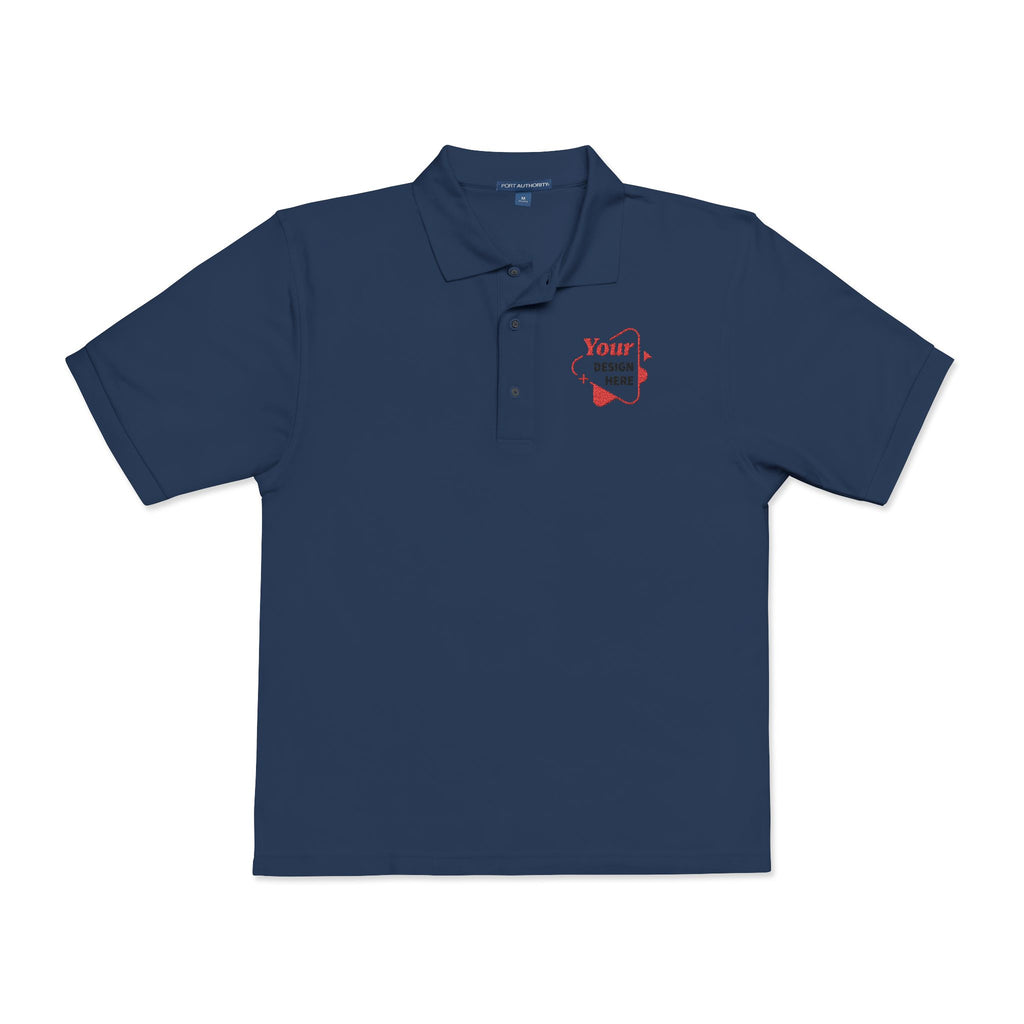 Embroidered Floral Pocket Polo — "You're Gonna Be Okay"