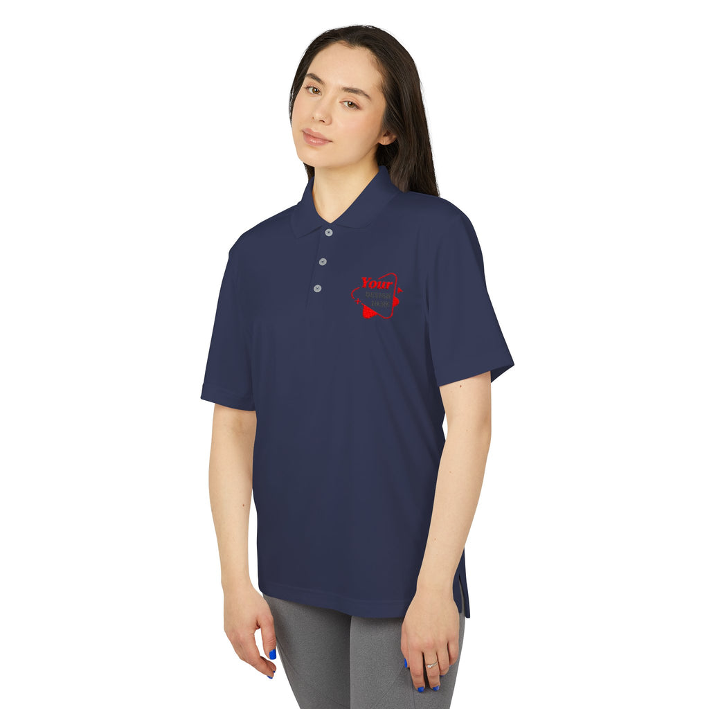 Performance-Polo-Shirt – Individuelles Logo auf der linken Brust