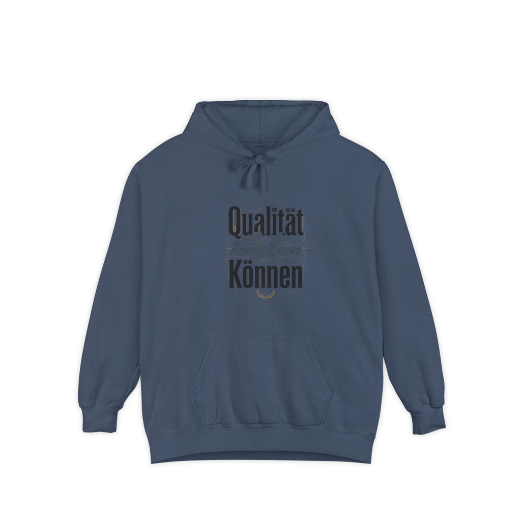 Qualität Kommt Von Können Hoodie – German Pride Graphic Pullover