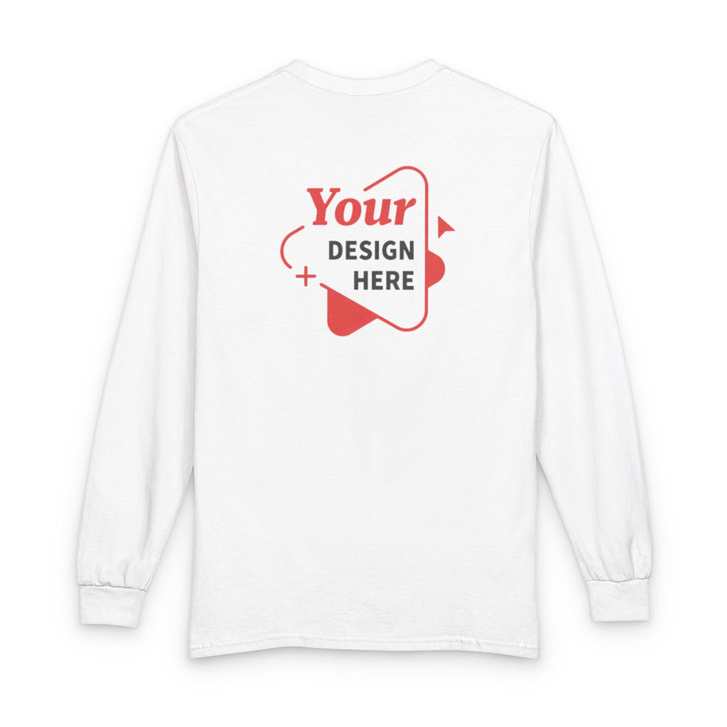 Langarm-T-Shirt – Langarm-T-Shirt mit individuellem Aufdruck