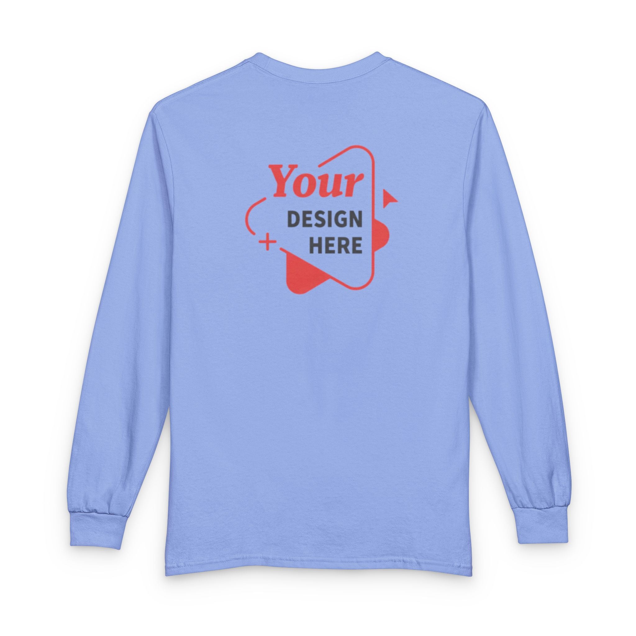 Long Sleeve T‑Shirt — Custom Design Print Long Sleeve Tee