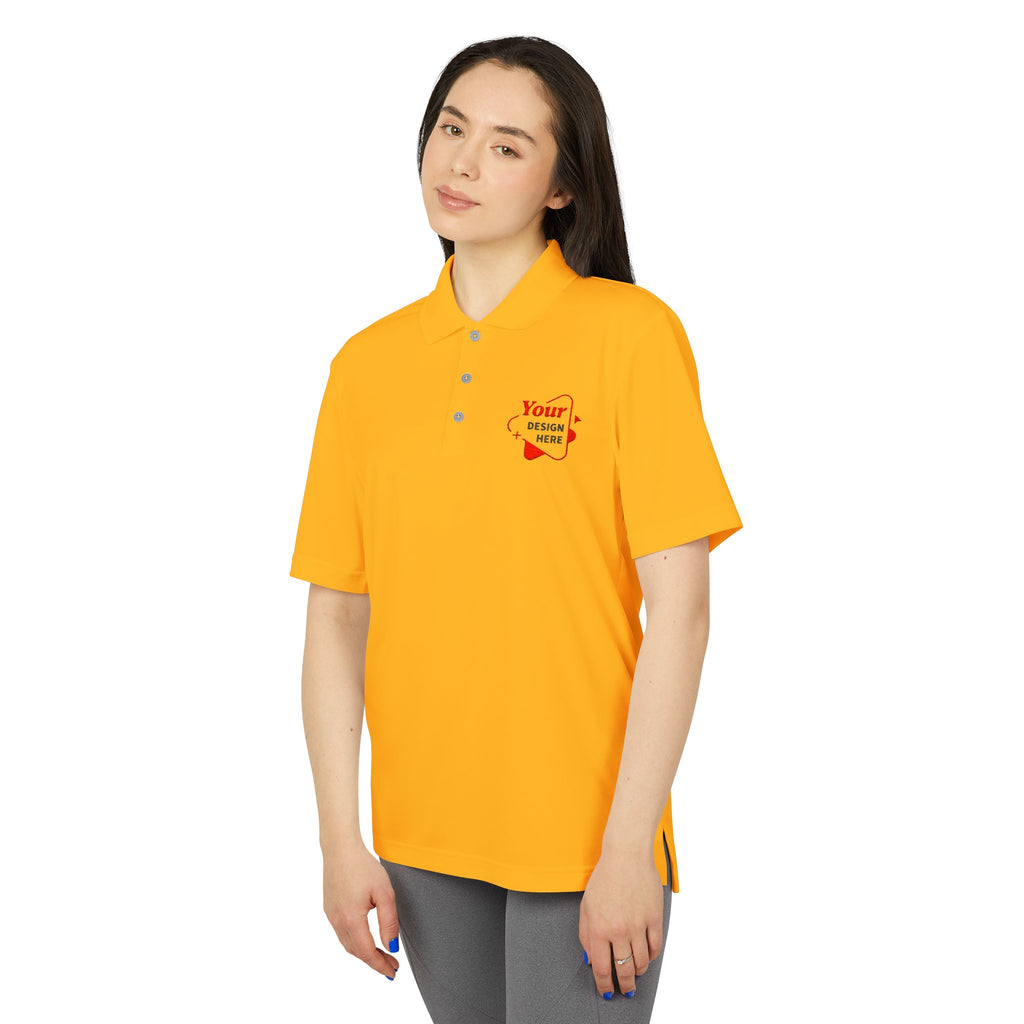 Performance-Polo-Shirt – Individuelles Logo auf der linken Brust