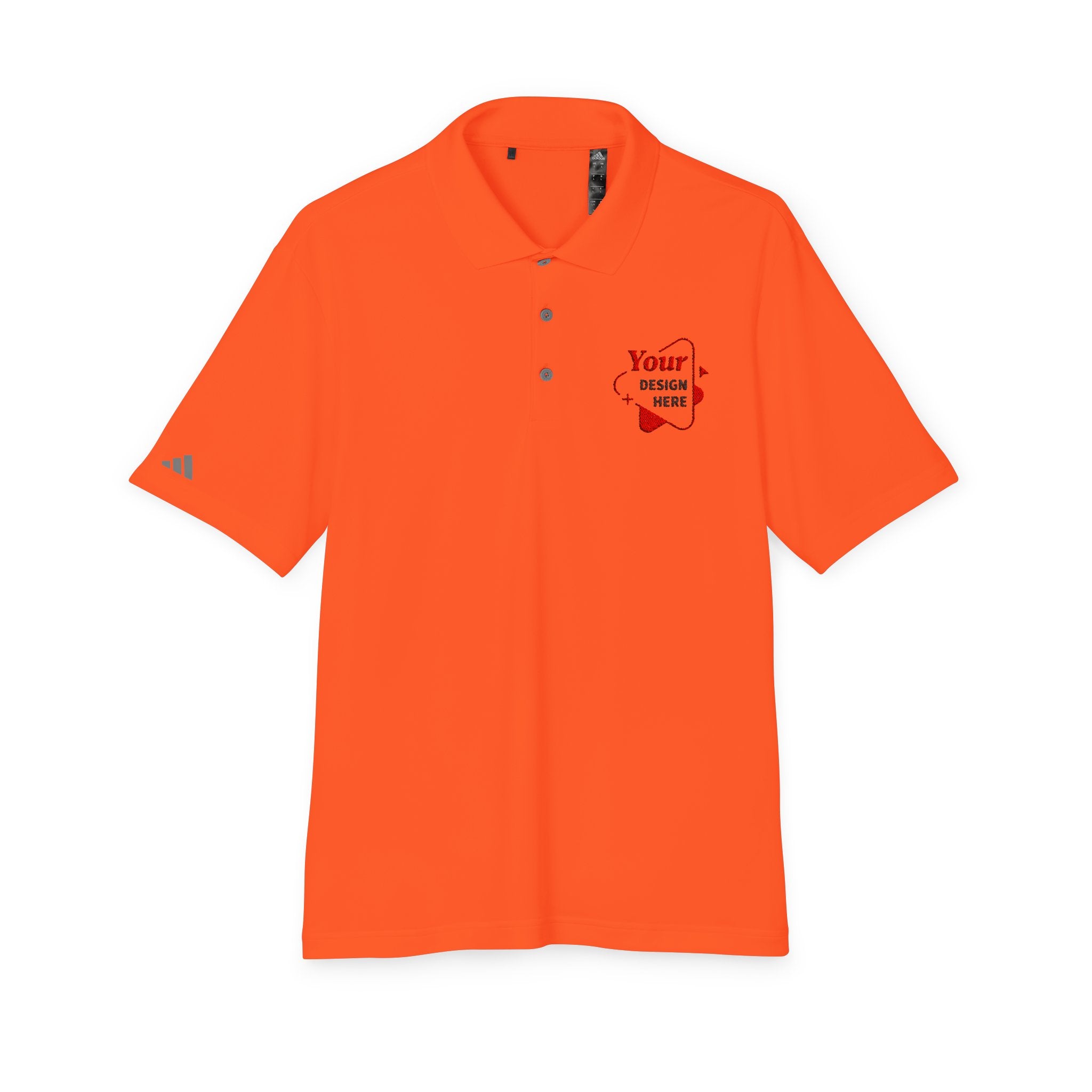 Performance-Polo-Shirt – Individuelles Logo auf der linken Brust