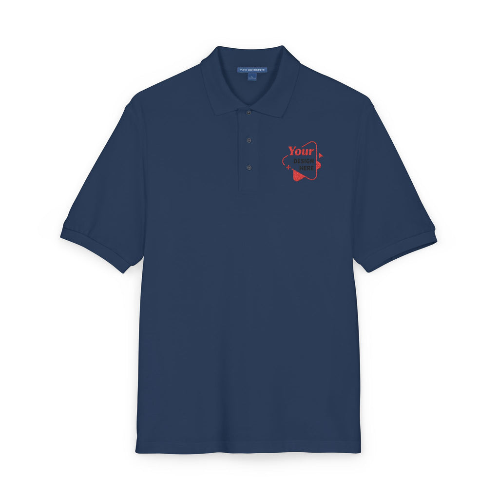 Embroidered Floral Pocket Polo — "You're Gonna Be Okay"