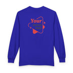 Langarm-T-Shirt – Langarm-T-Shirt mit individuellem Aufdruck