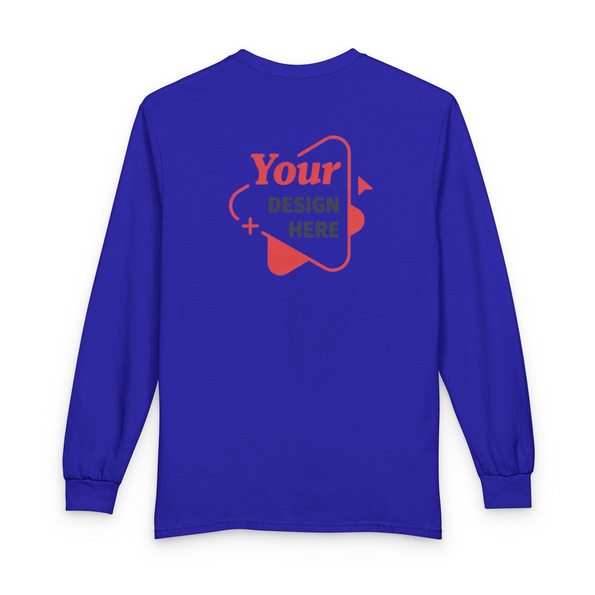 Long Sleeve T‑Shirt — Custom Design Print Long Sleeve Tee