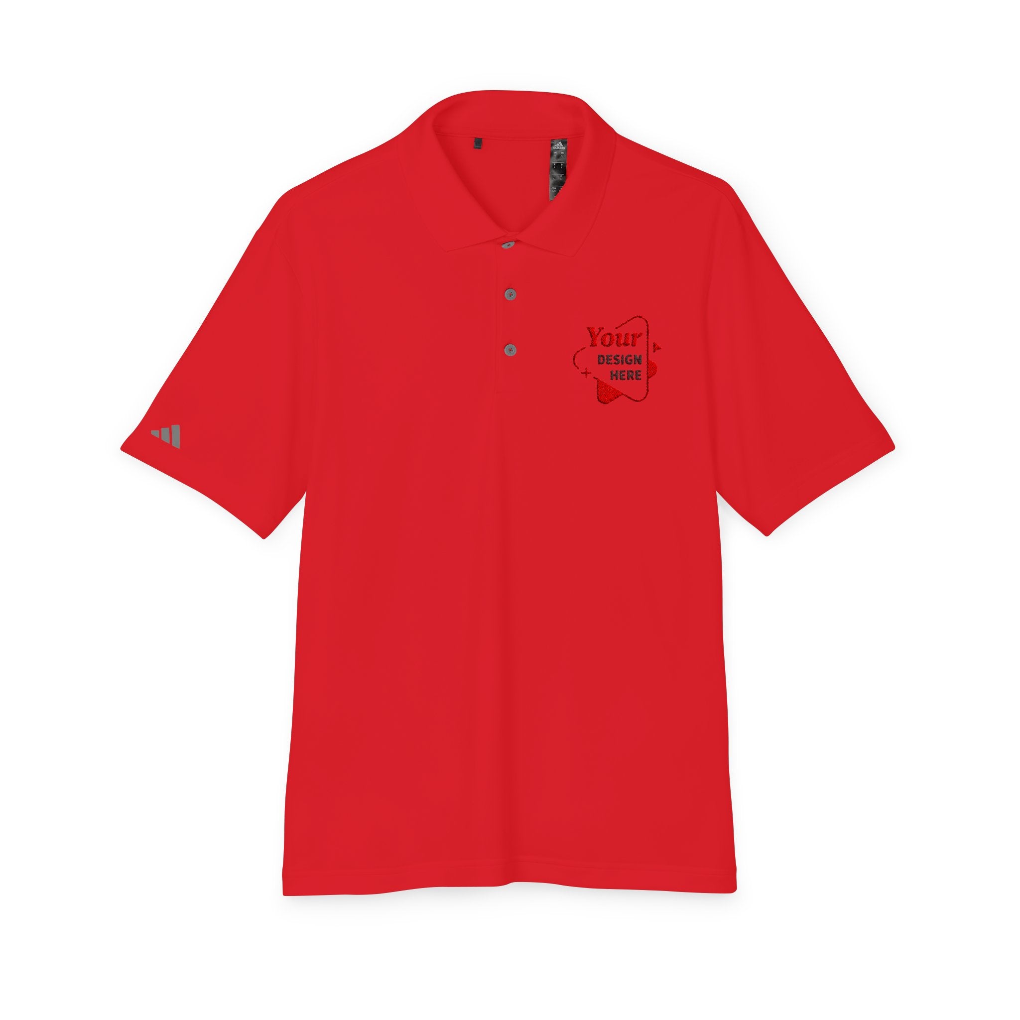 Performance-Polo-Shirt – Individuelles Logo auf der linken Brust