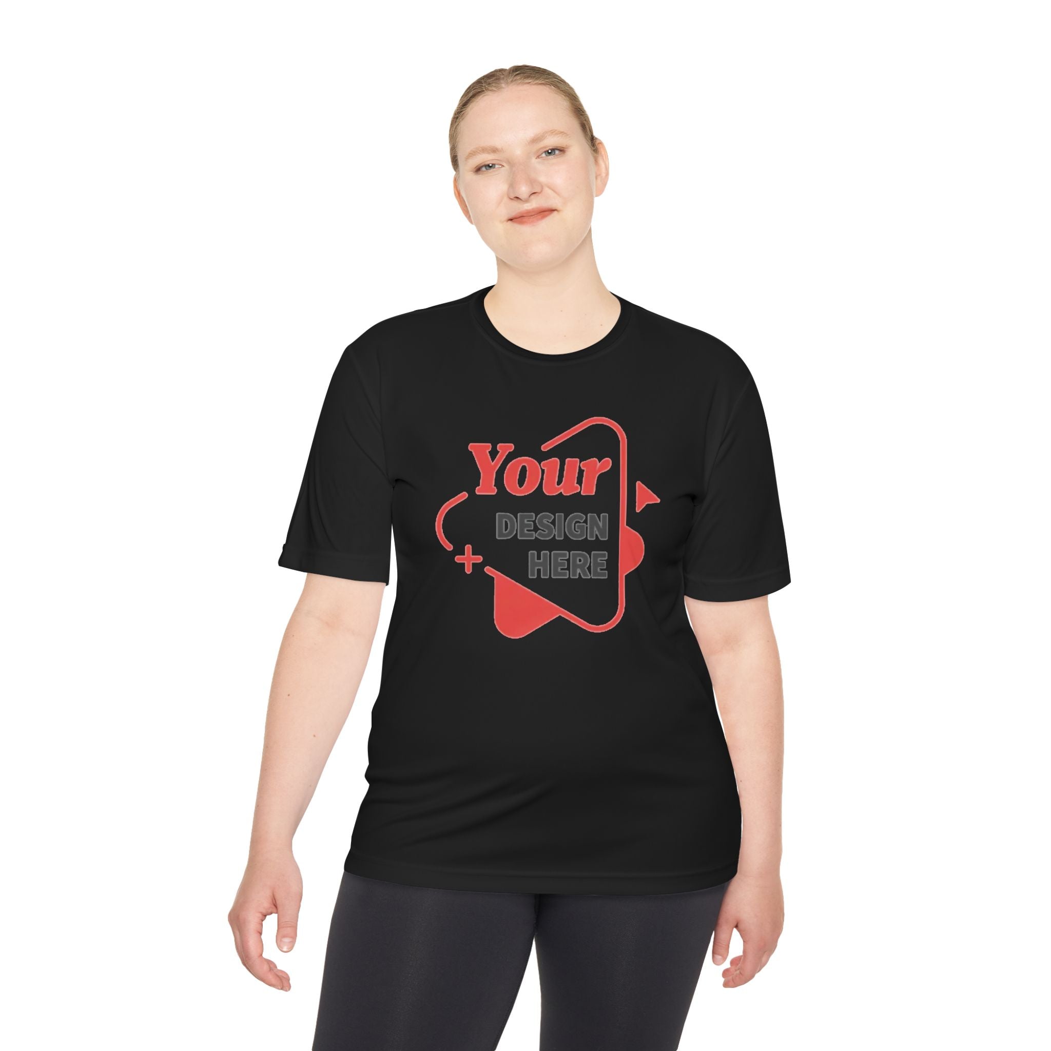 Thank You Moisture-Wicking Tee — Comfortable Athletic Shirt with Back Script