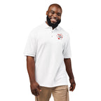 Embroidered Floral Pocket Polo — "You're Gonna Be Okay"