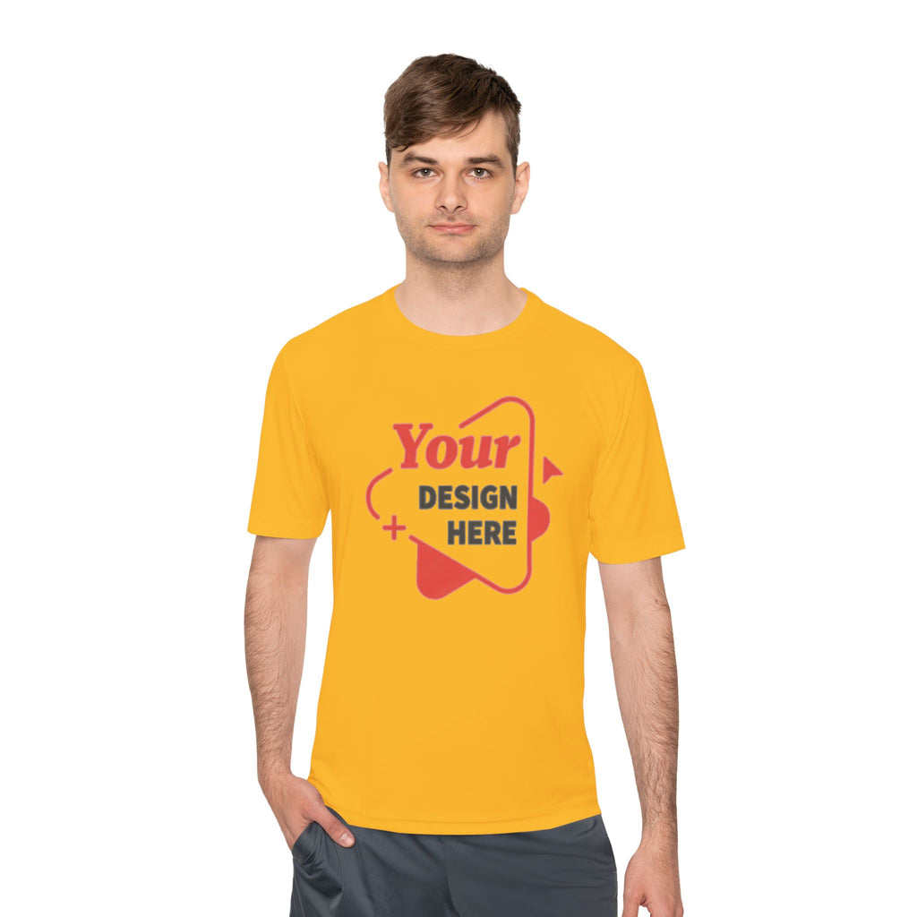 Thank You Moisture-Wicking Tee — Comfortable Athletic Shirt with Back Script