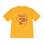 Thank You Moisture-Wicking Tee — Comfortable Athletic Shirt with Back Script
