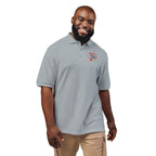 Embroidered Floral Pocket Polo — "You're Gonna Be Okay"