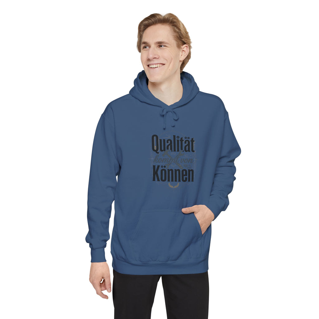 Qualität Kommt Von Können Hoodie – German Pride Graphic Pullover
