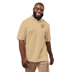 Embroidered Floral Pocket Polo — "You're Gonna Be Okay"