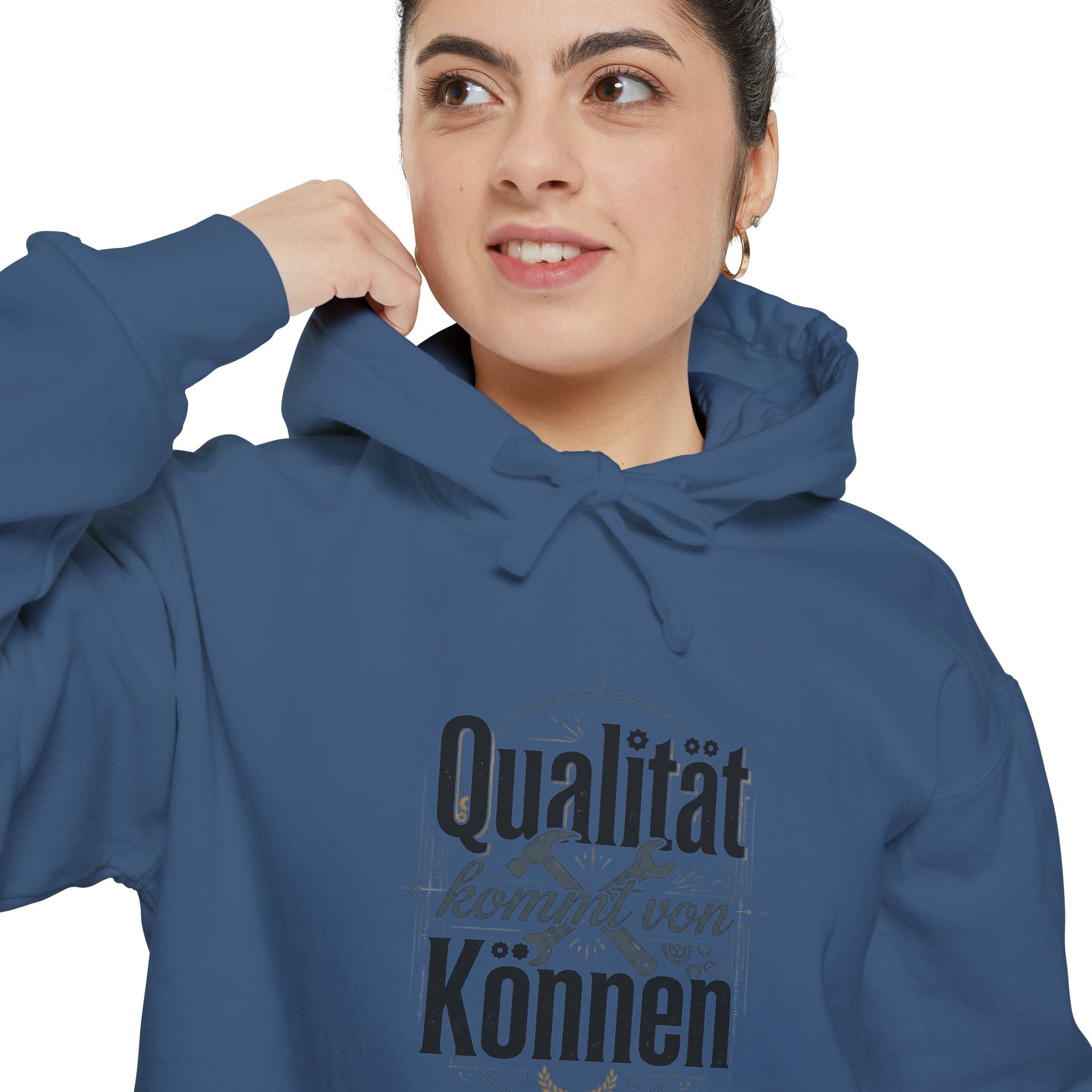 Qualität Kommt Von Können Hoodie – German Pride Graphic Pullover