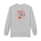 Langarm-T-Shirt – Langarm-T-Shirt mit individuellem Aufdruck