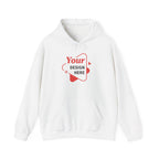 Thank You Script Hoodie — Soft White Appreciation Pullover