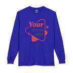Long Sleeve T‑Shirt — Custom Design Print Long Sleeve Tee