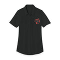 Ladies Polo — Red Heart State Logo Chest Tee