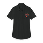 Ladies Polo — Red Heart State Logo Chest Tee
