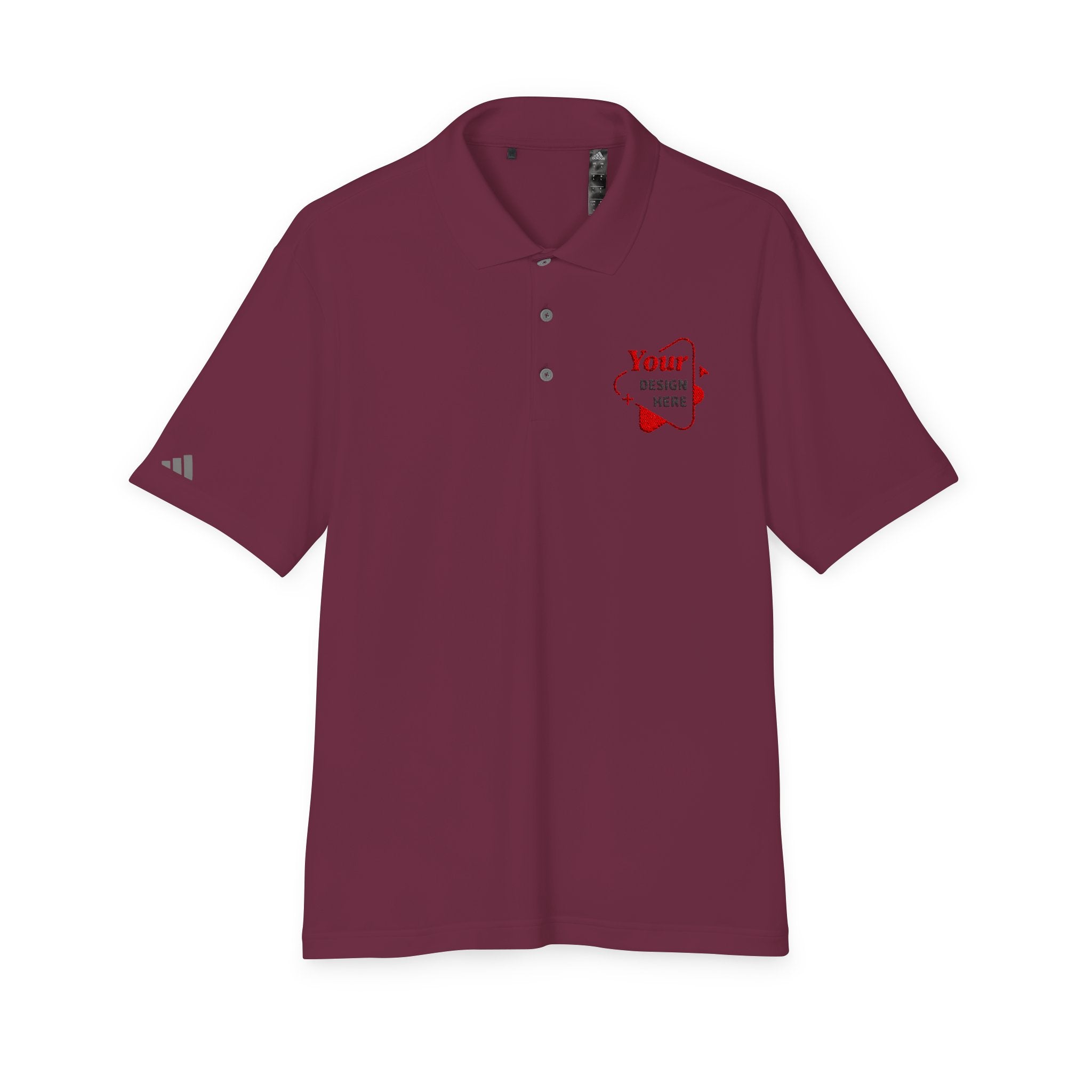 Performance-Polo-Shirt – Individuelles Logo auf der linken Brust