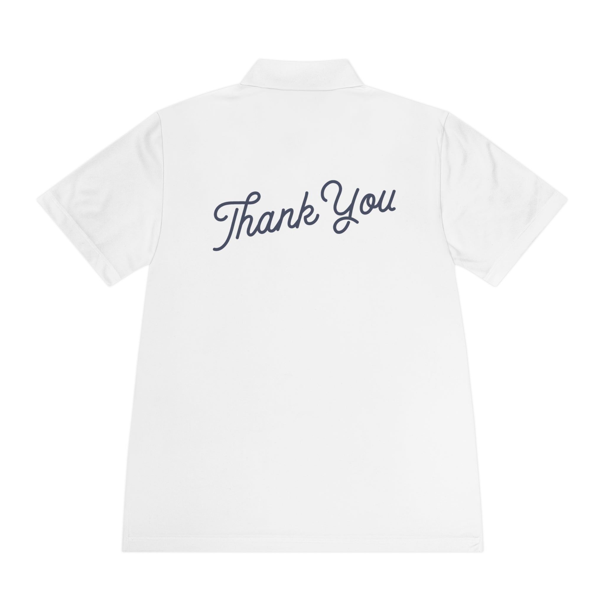 Thank You Poloshirt - Herren Sport Kurzarm Golf Polo