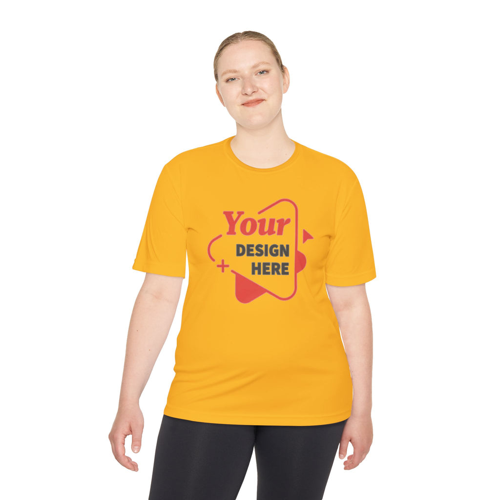 Thank You Moisture-Wicking Tee — Comfortable Athletic Shirt with Back Script