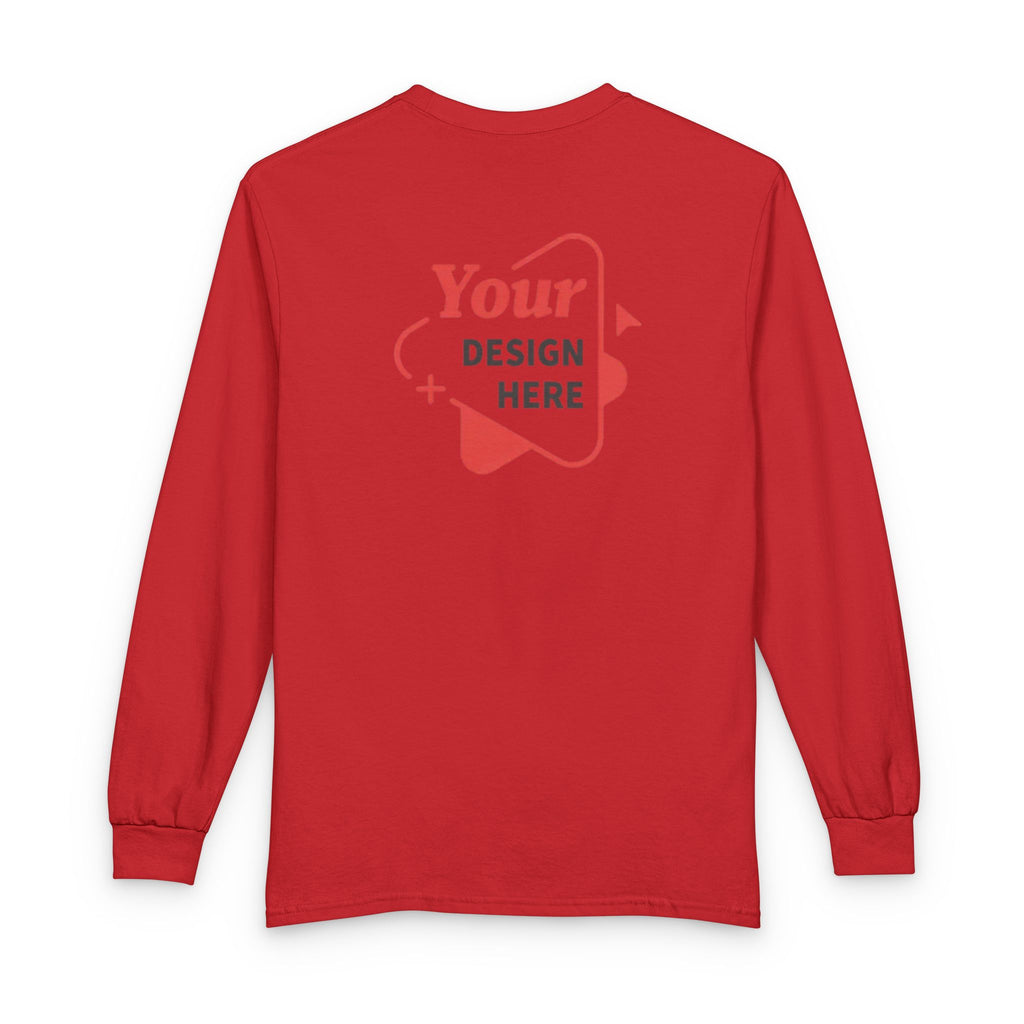Langarm-T-Shirt – Langarm-T-Shirt mit individuellem Aufdruck