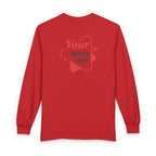 Langarm-T-Shirt – Langarm-T-Shirt mit individuellem Aufdruck