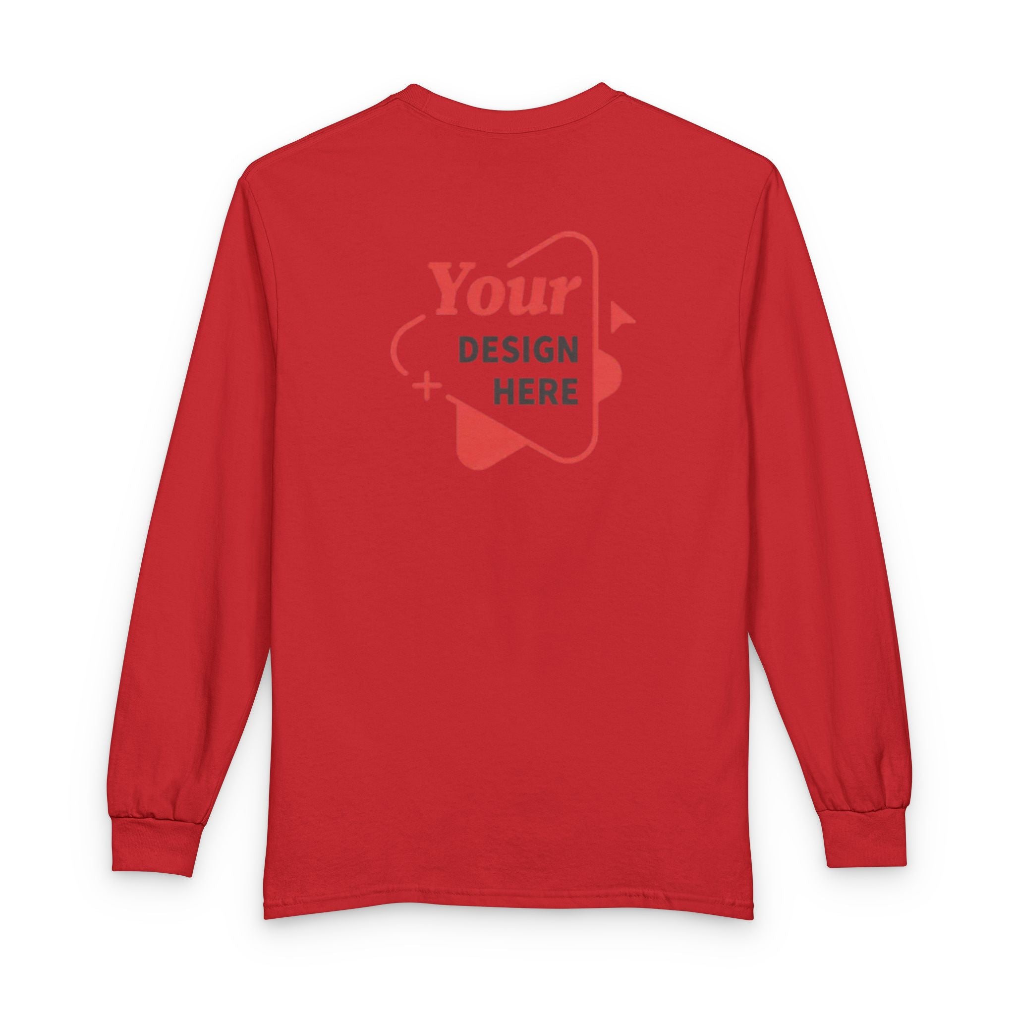 Long Sleeve T‑Shirt — Custom Design Print Long Sleeve Tee