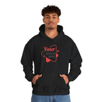 Thank You Script Hoodie — Soft White Appreciation Pullover
