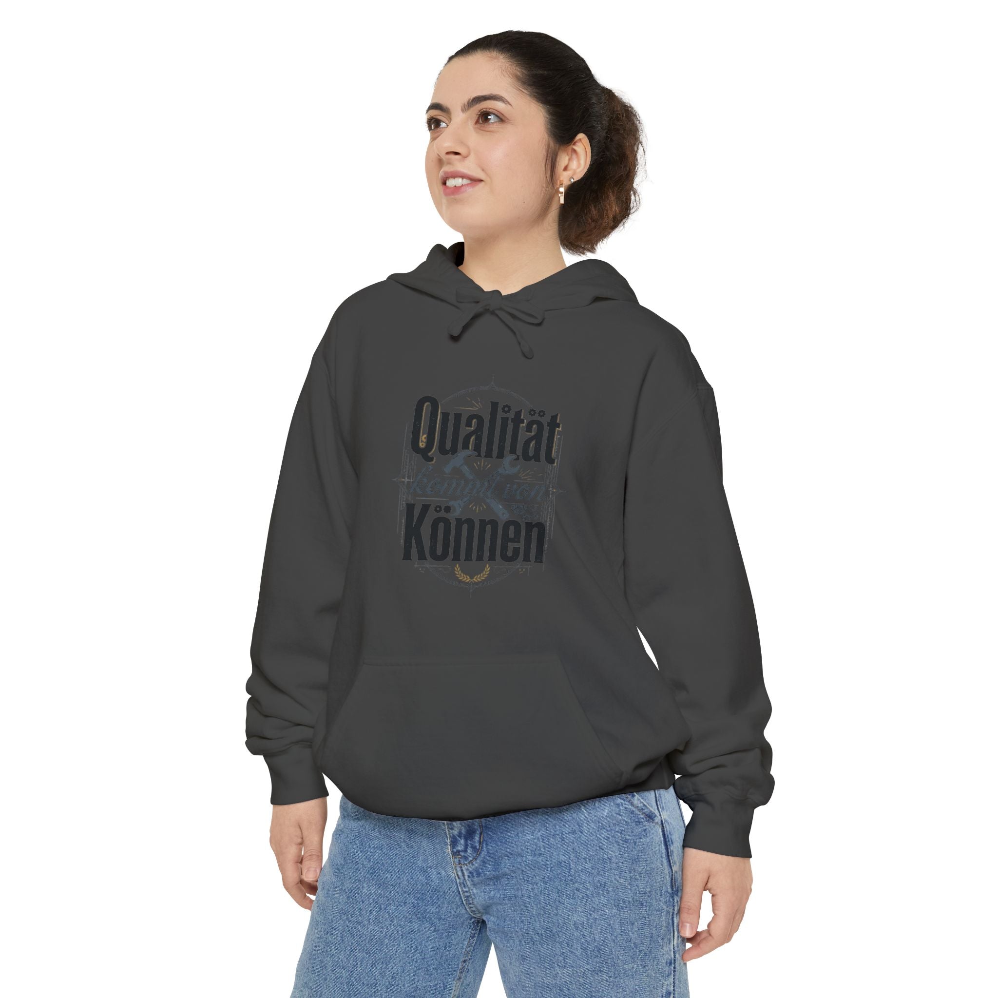 Qualität Kommt Von Können Hoodie – German Pride Graphic Pullover