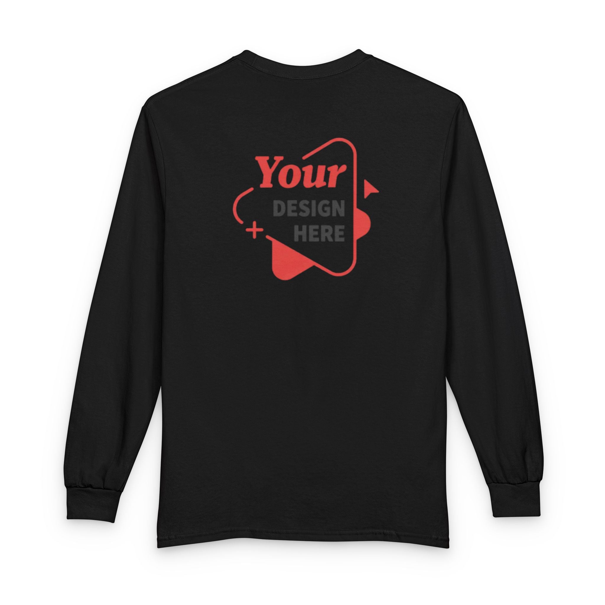 Long Sleeve T‑Shirt — Custom Design Print Long Sleeve Tee